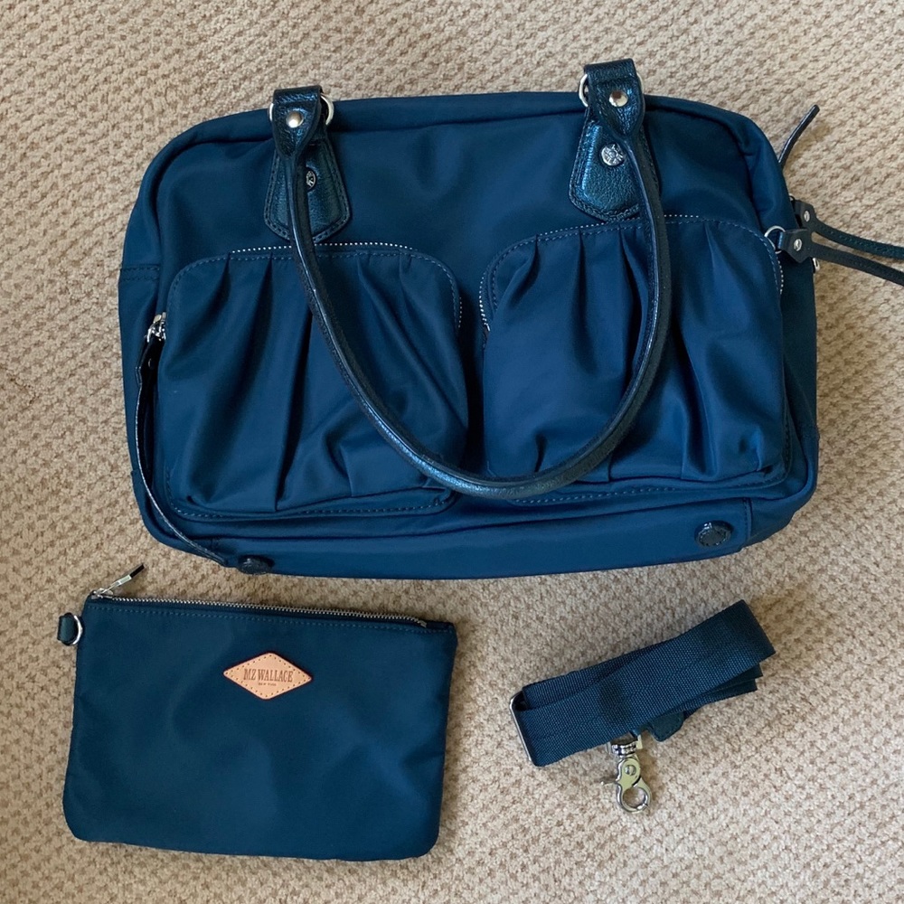 MZ Wallace Moonlight Jane Satchel in EUC